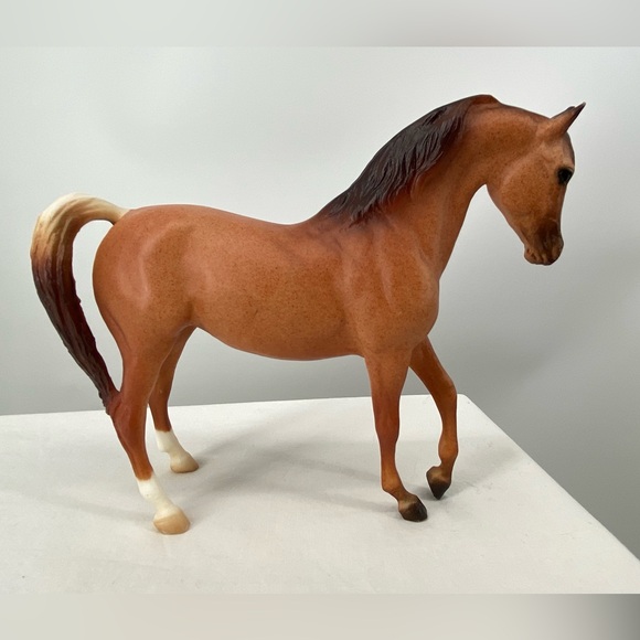 Breyer Horse‎ #62003 Arabian Mare JOHAR Red Roan Retired 2007 - Picture 2 of 7
